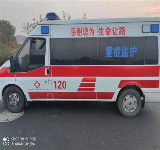安源救护车出租服务案例3