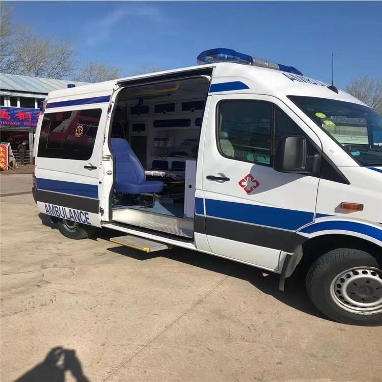 安源私人长途救护车出租转院回家